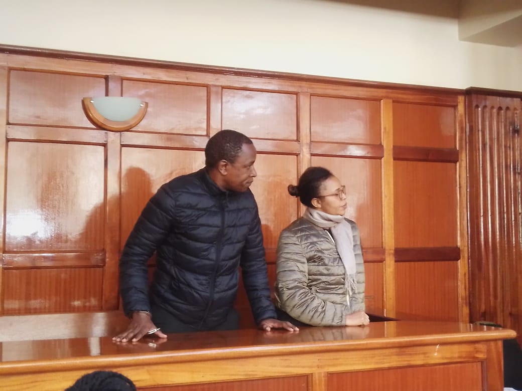 Caroline Mumbi and Gideon Kiprotich Rino