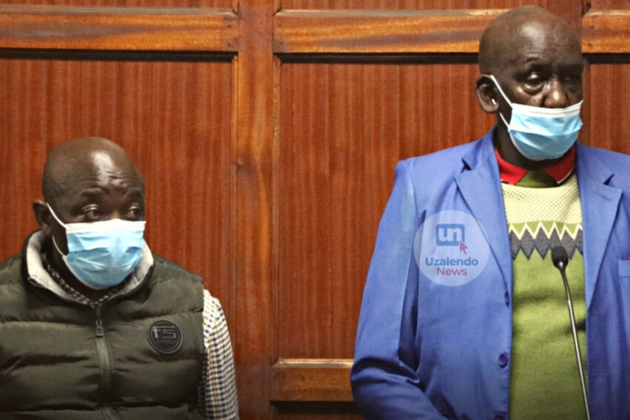 Peter David Leparakwo and Fredrick Kimemia Kimani